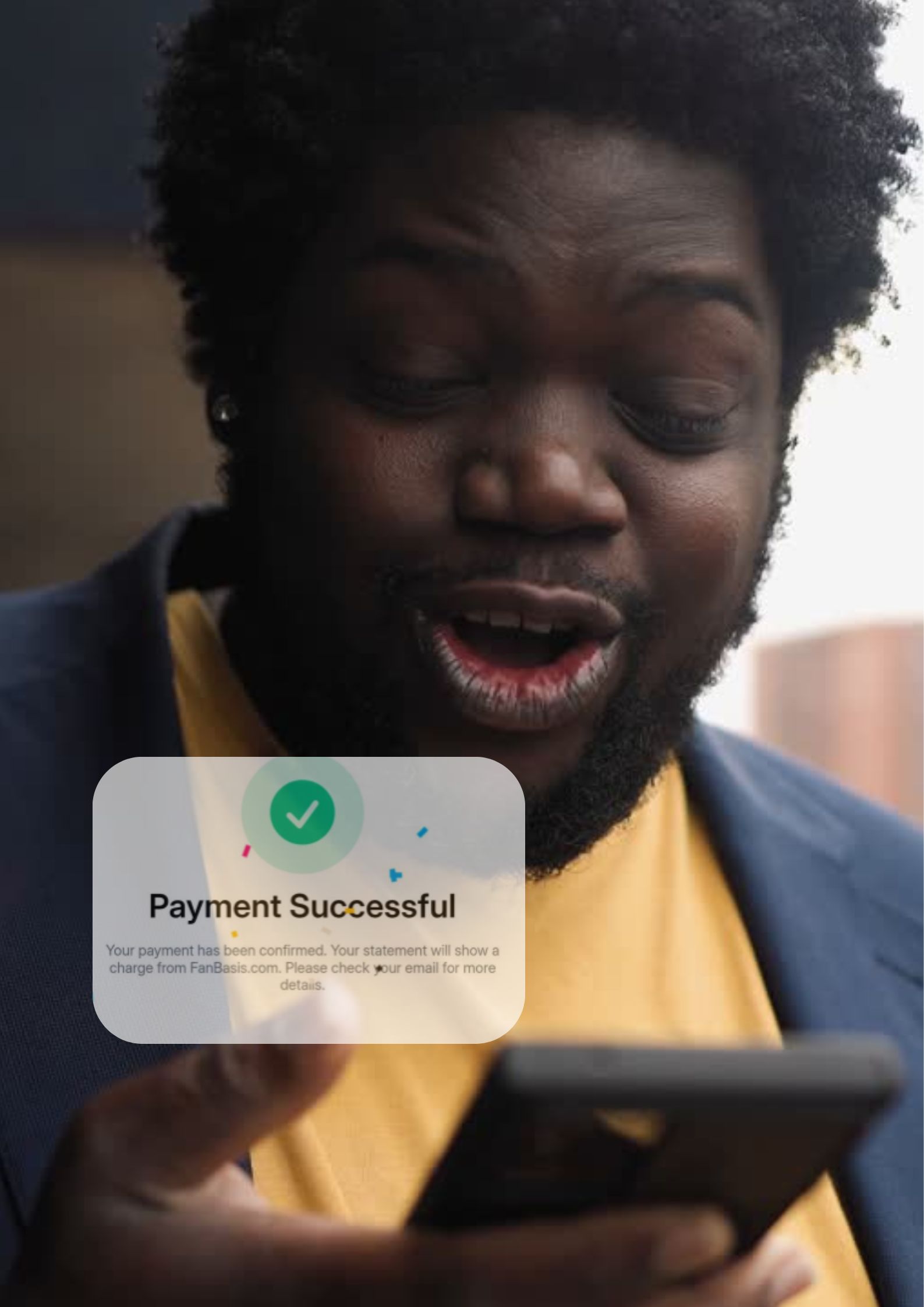 Receive and send money from any where